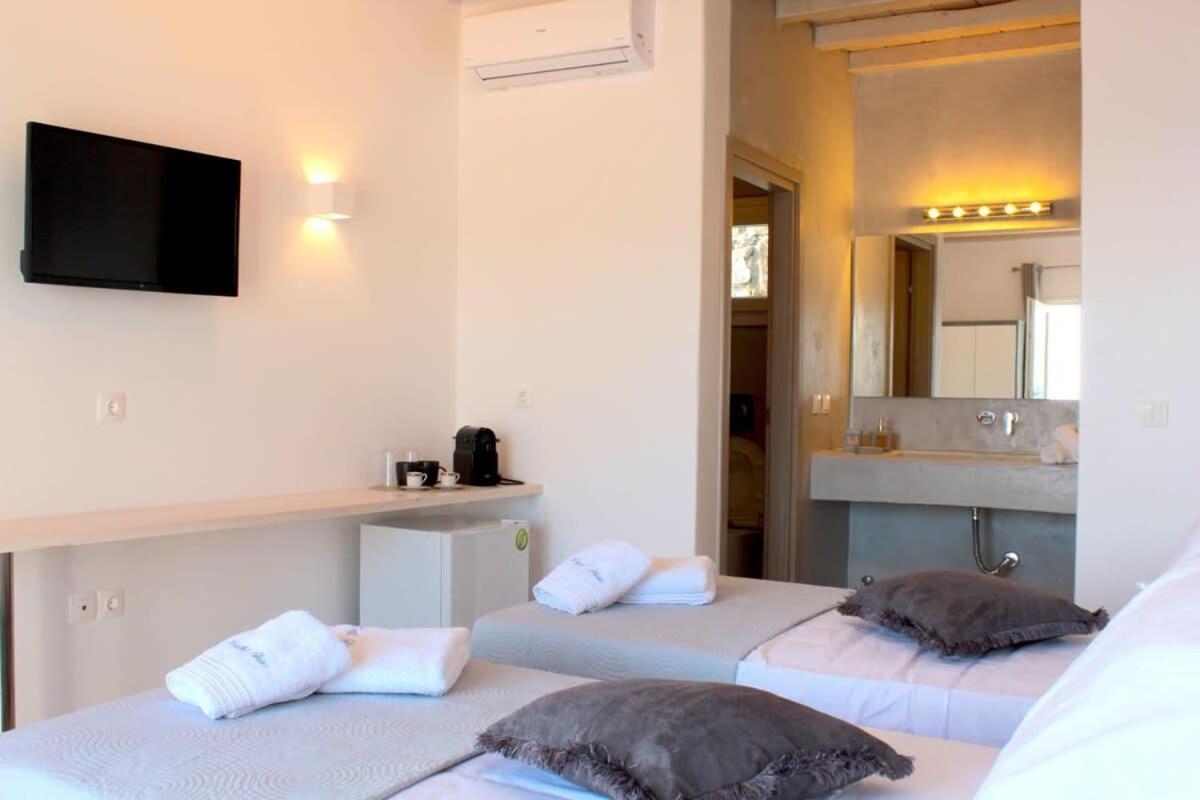 Herberg Mykonian Luxury Light Blue With Private Pool *