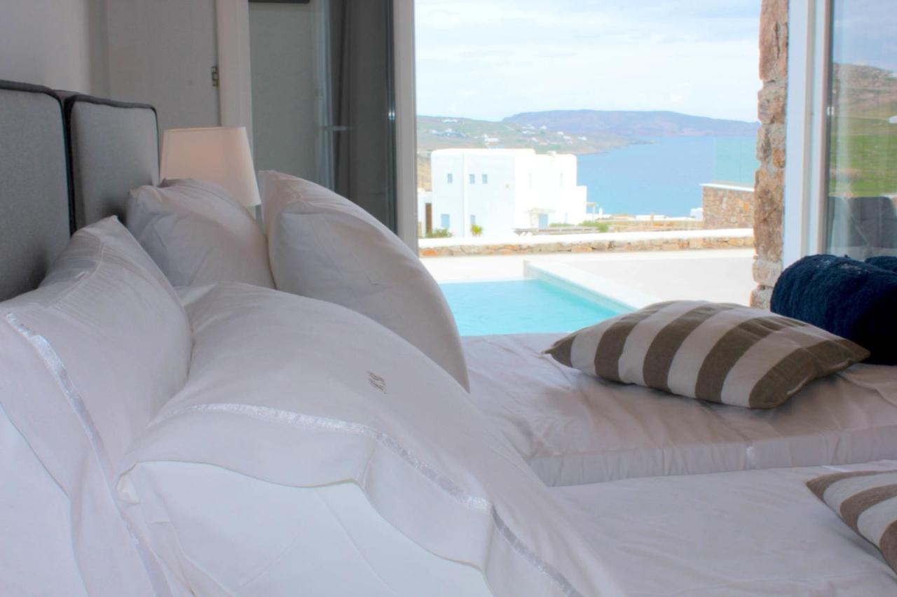 Mykonian Luxury Light Blue Villa With Private Pool Pensão *