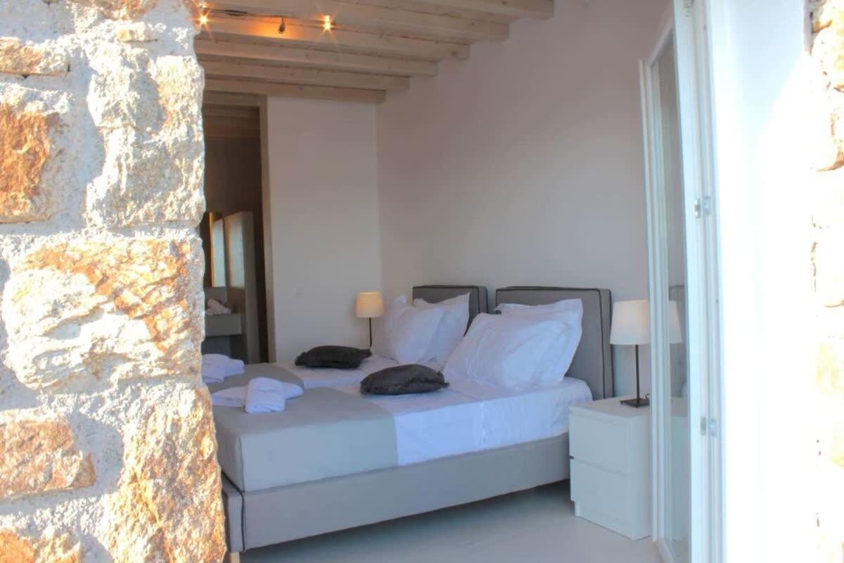 Mykonian Luxury Light Blue Villa With Private Pool Pensão