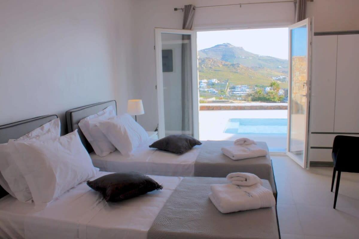 Mykonian Luxury Light Blue Villa With Private Pool