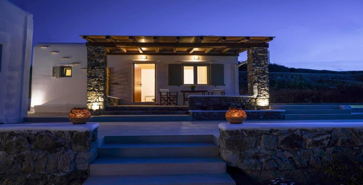 Mykonian Luxury Light Blue With Private Pool Gasthof Kalafatis